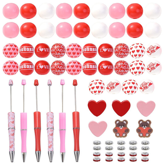 Colorful Wooden Bead DIY Kit