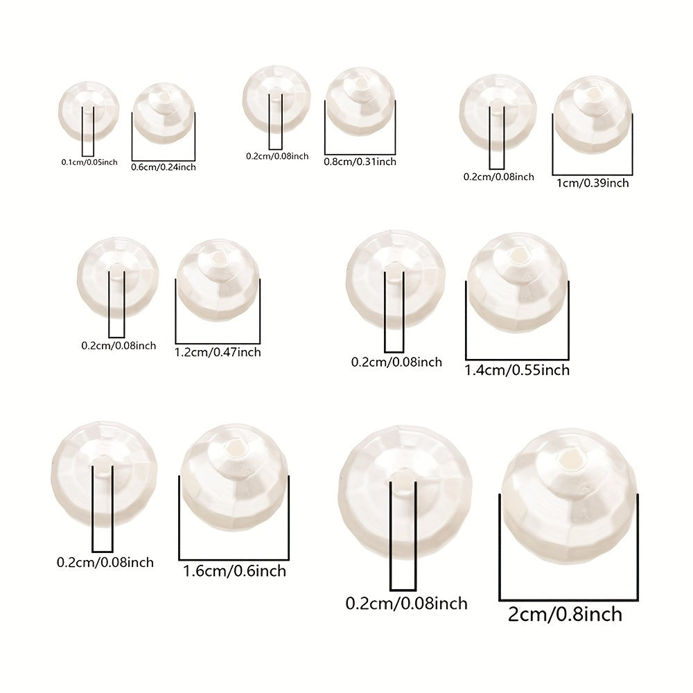 600pcs Acrylic Spherical Beads