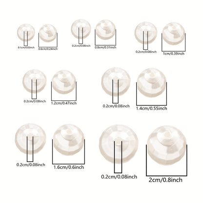 600pcs Acrylic Spherical Beads