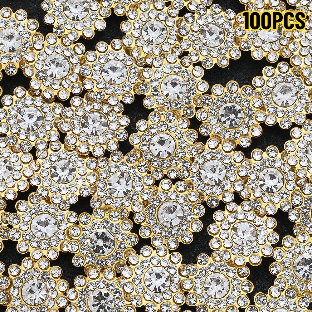 Sunflower Sew-On Rhinestones