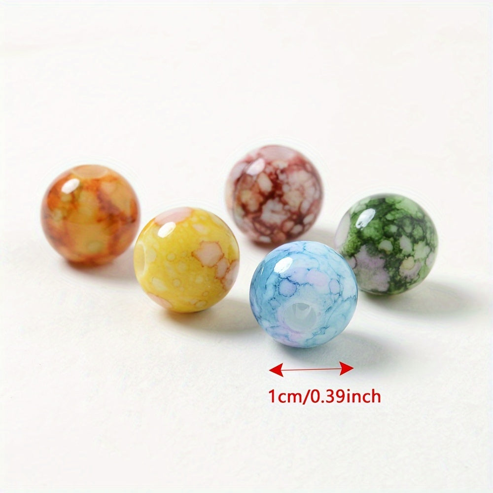 Cracked Acrylic Beads