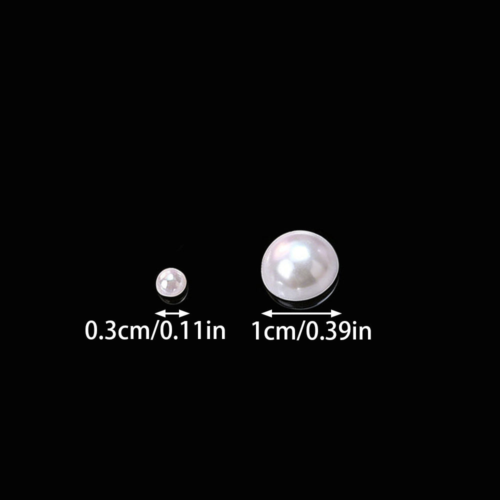 Classic Rhinestone & Pearl Bead Mix