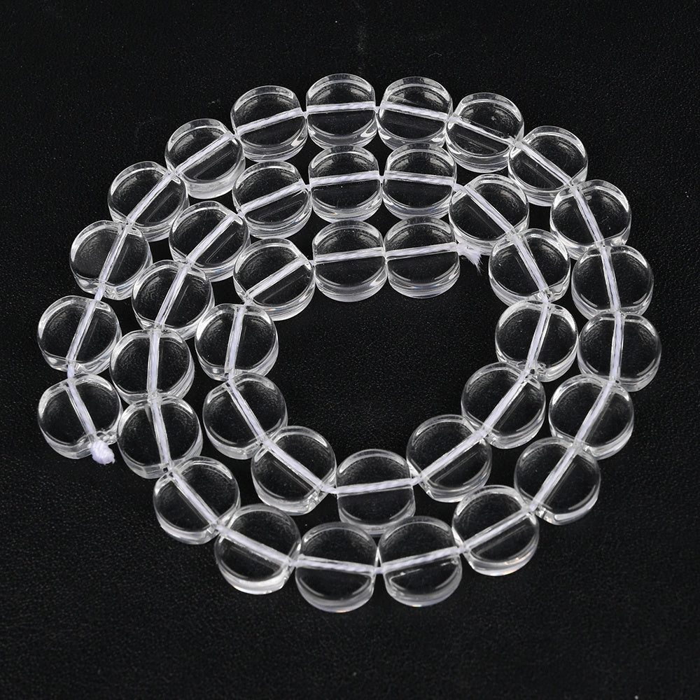 Transparent Crystal Round Beads