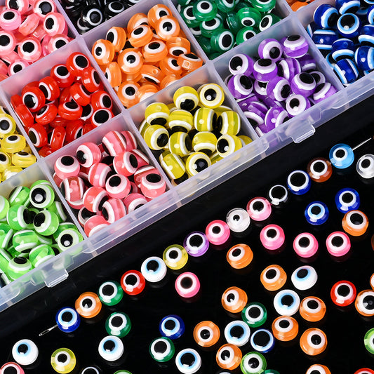 Evil Eye Resin Beads Jewelry Kit