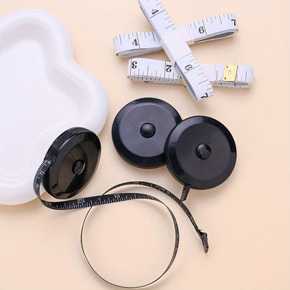 1SET Mini Retractable Soft Measuring Tape
