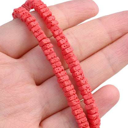 5mm Summer Natural Stone Square & Cubic Spacer Beads