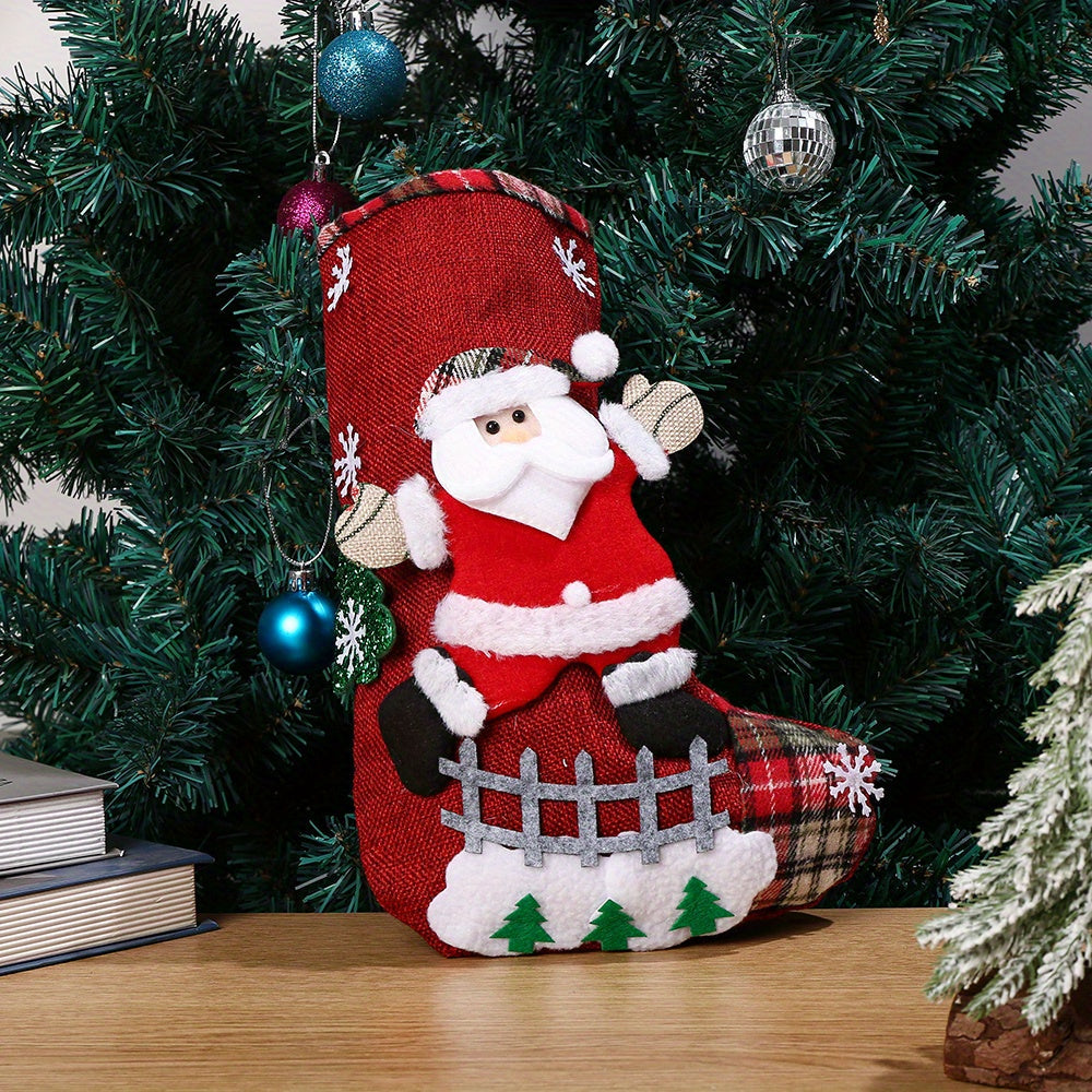 1-Piece Classic Christmas Stocking