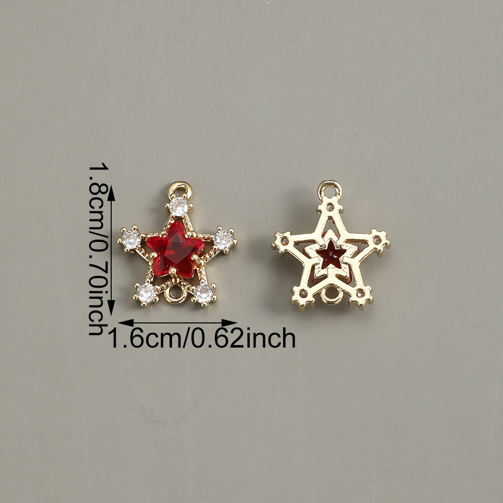 Glass Star Pendants