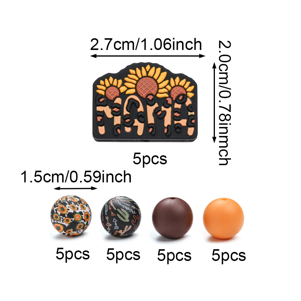 Mother’s Day Silicone Bead Set