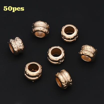 Double Layer Cylinder Spacer Beads