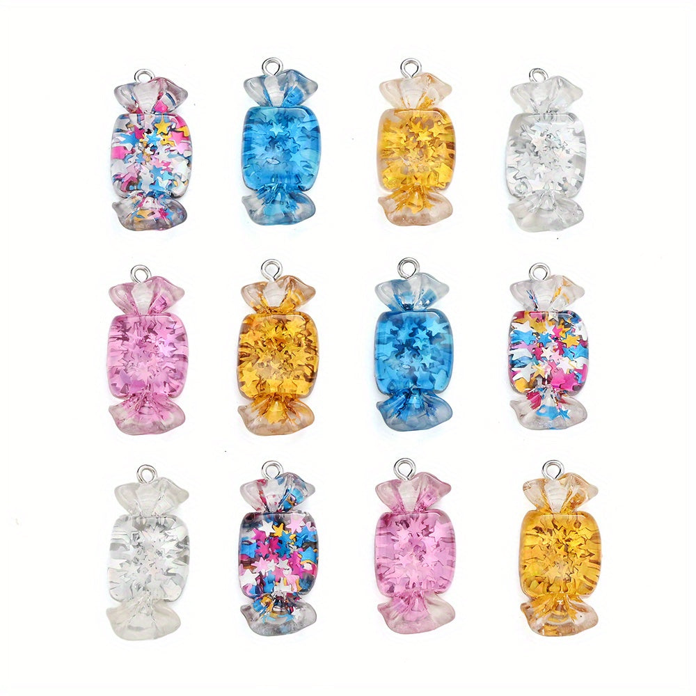 10pcs 14x32mm Candy Shape Pendants