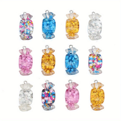 10pcs 14x32mm Candy Shape Pendants