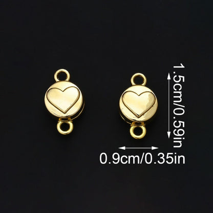 Heart Magnetic Clasp Connectors