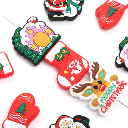 Christmas Silicone Beads
