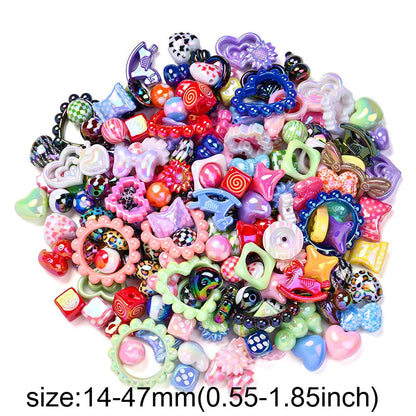 Vibrant Acrylic Spacer Beads