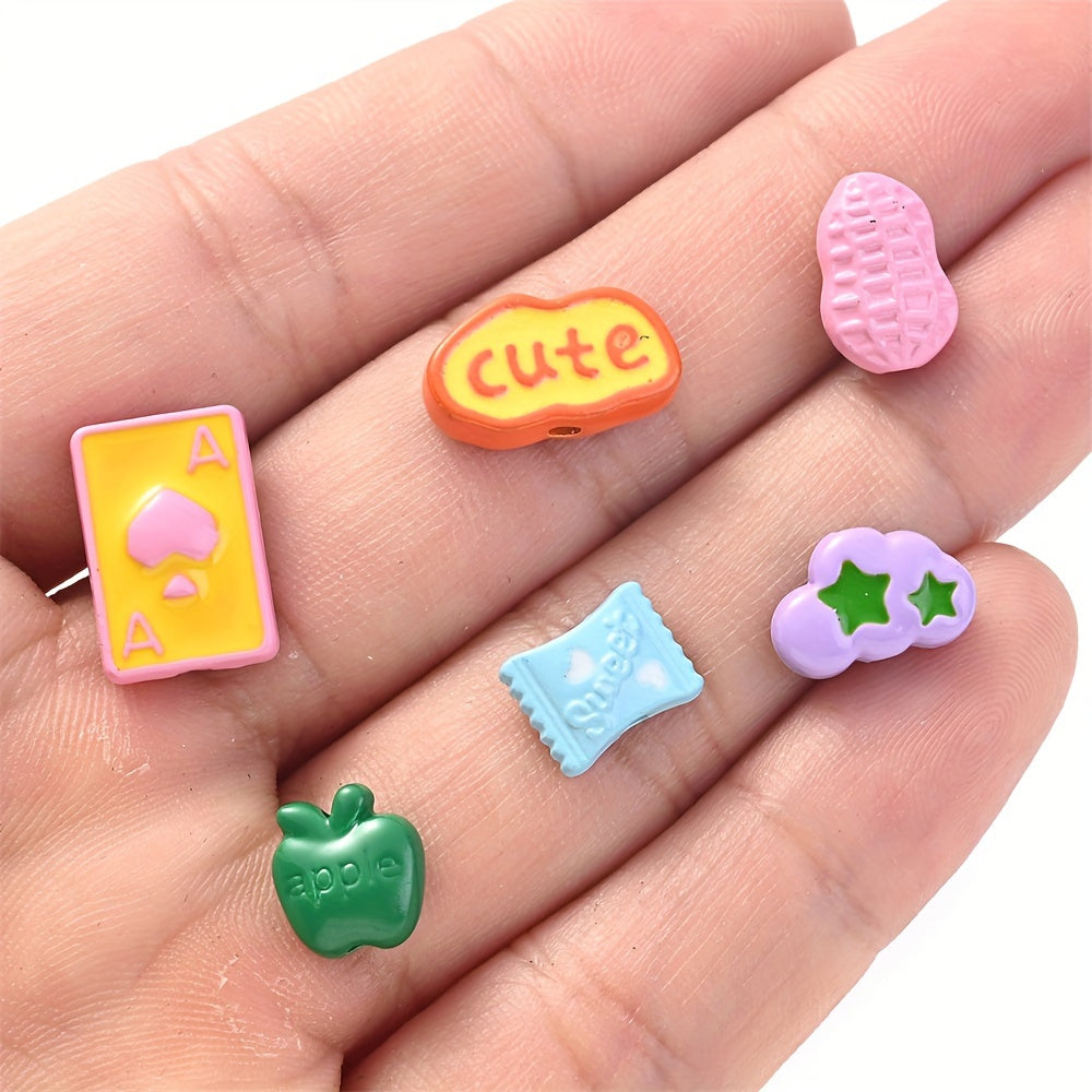 5/10PCS Mixed Shape Metal Bead Set