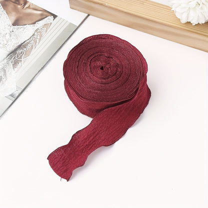 Pleated Fishtail Tulle Ribbon for Floral & Gift Decoration