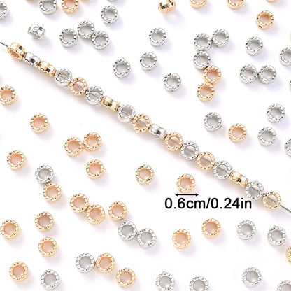 Round CCB Spacer Beads