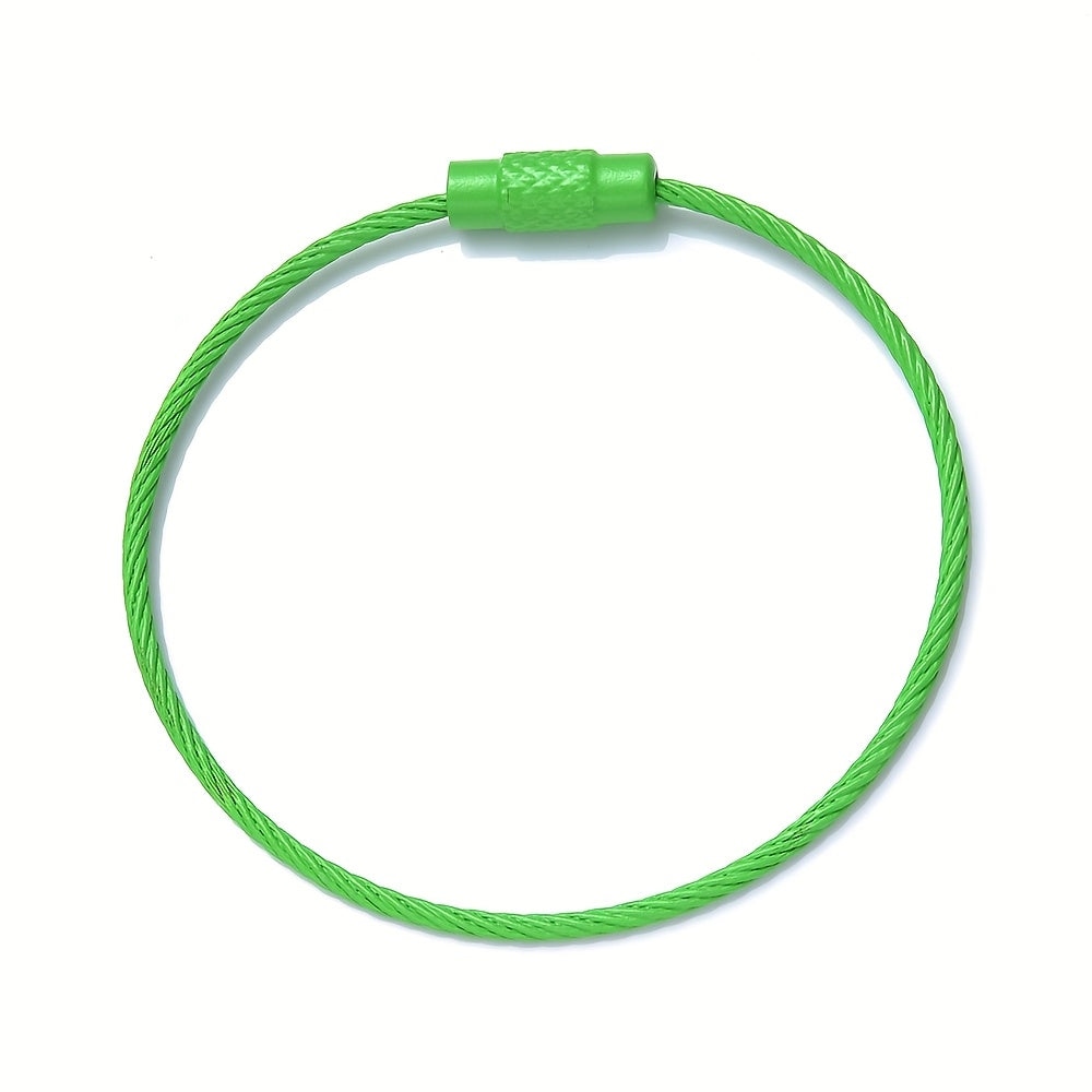 Large Round Stainless Steel Key Rings