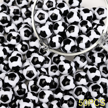 30/50/100PCS 10mm Gradient Resin Bead Set