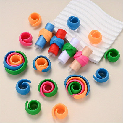 Colorful Silicone Bobbin Clips