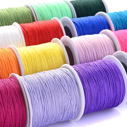 95M 0.8mm Nylon Jewelry Making Cord