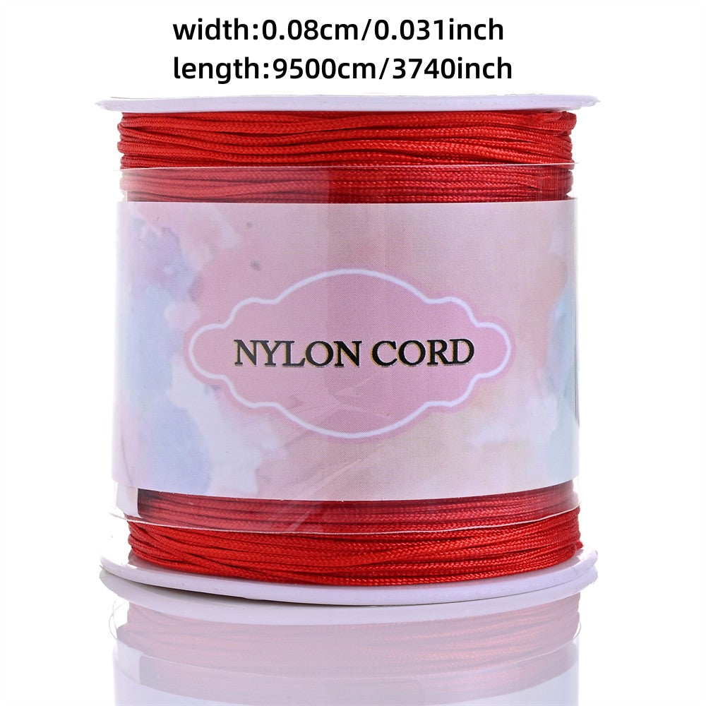 95M 0.8mm Nylon Jewelry Making Cord