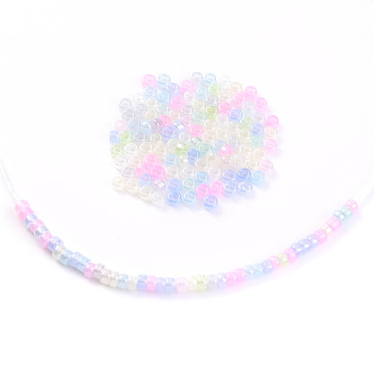 30g/bag 3mm Macaron Color Glass Seed Beads