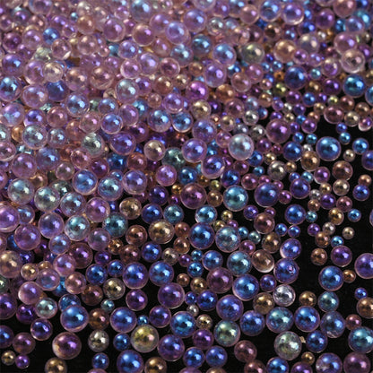 50g/bag Transparent Glass Seed Beads