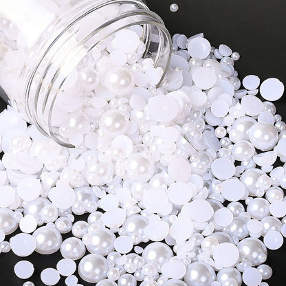 Classic Rhinestone & Pearl Bead Mix