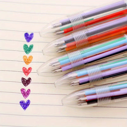 6-Color Ballpoint Pens