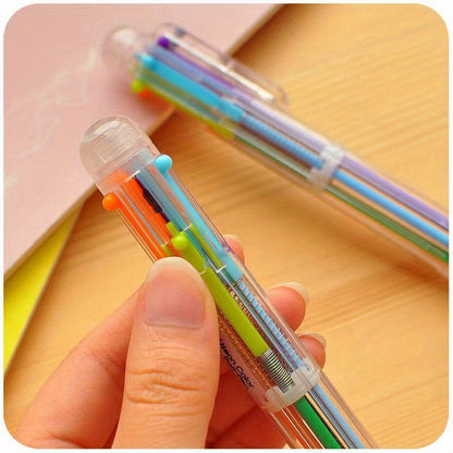 6-Color Ballpoint Pens