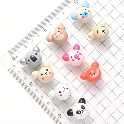 Assorted Animal Wooden Beads