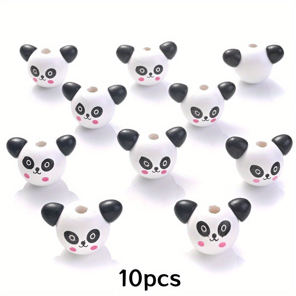 Assorted Animal Wooden Beads