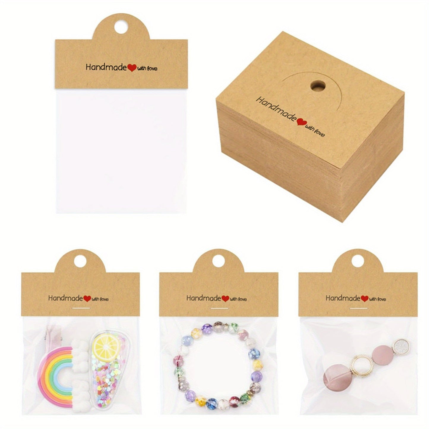 200-Piece Jewelry Display & Packaging Set