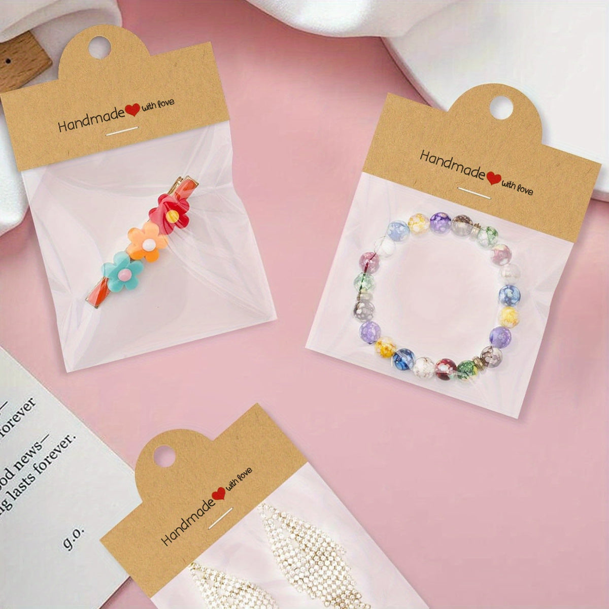 200-Piece Jewelry Display & Packaging Set
