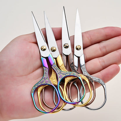 Vintage Plum Zinc Alloy Scissors