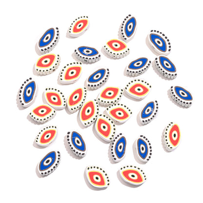 Evil Eye Polymer Clay Beads