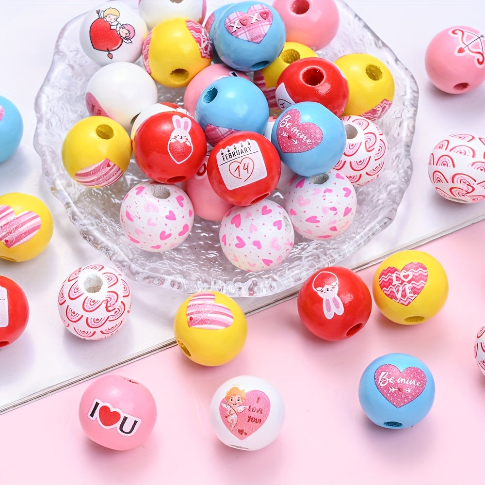 Colorful Wooden Beads