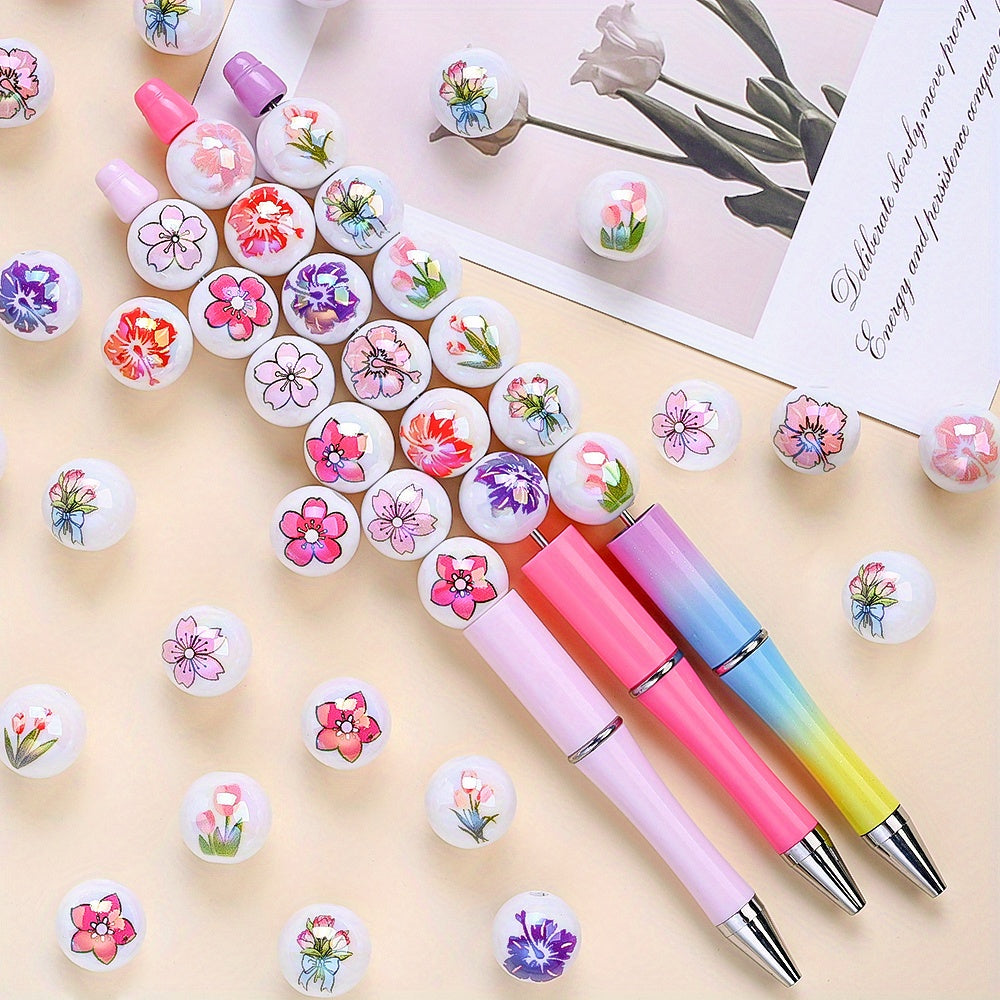 Tulip Cherry Blossom Beads