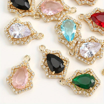 Glass Waterdrop Pendants