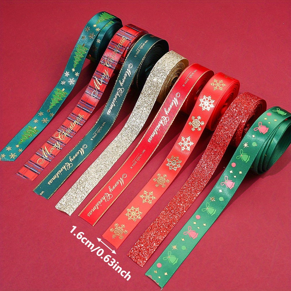 Christmas Glitter Ribbon