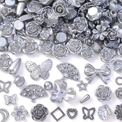 30g 8-40mm Bohemian Style Acrylic Mixed Beads
