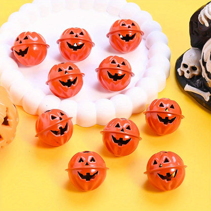 Orange Pumpkin Bell Pendants