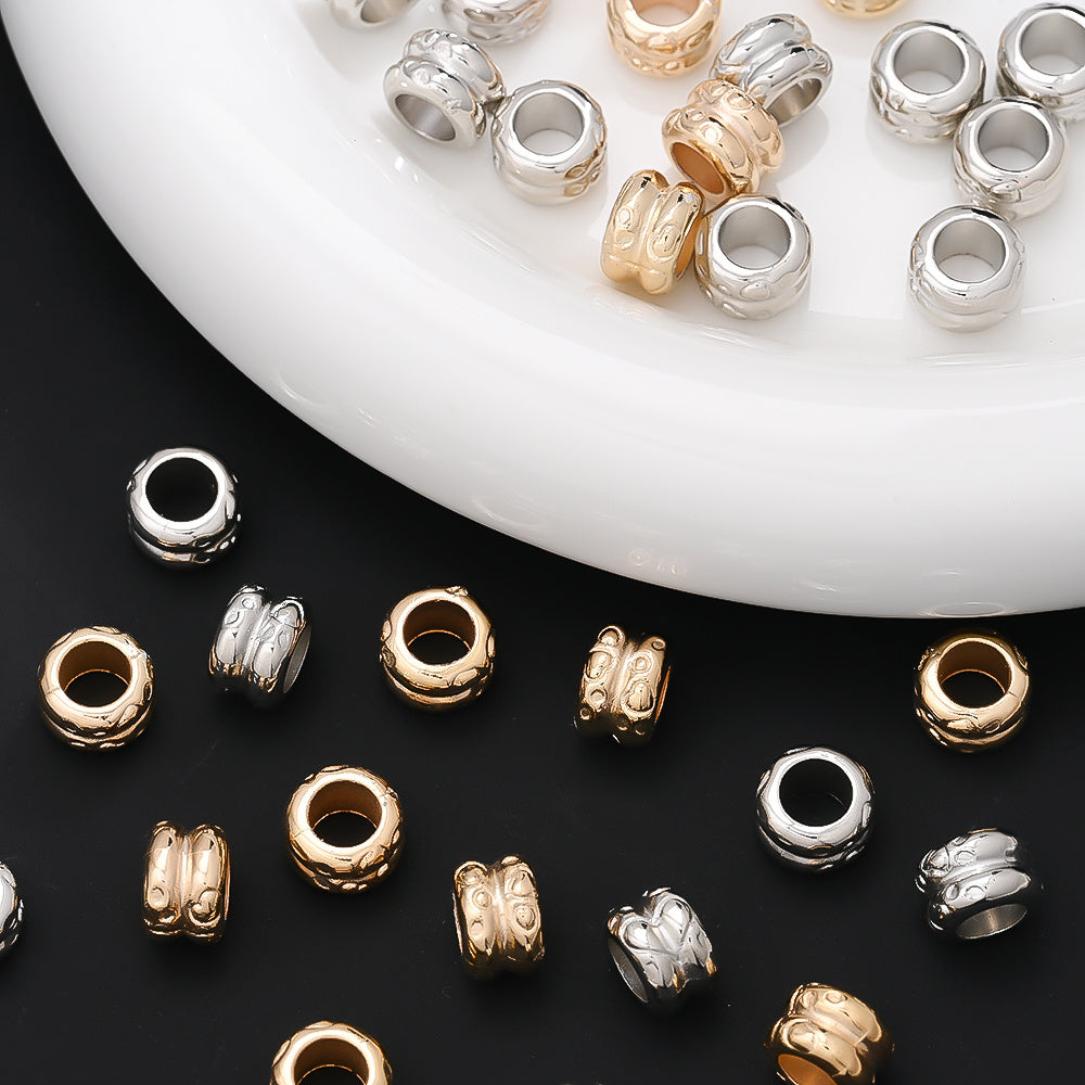 Double Layer Cylinder Spacer Beads
