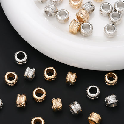 Double Layer Cylinder Spacer Beads