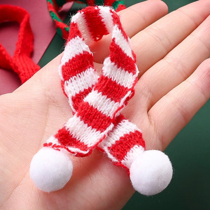 Mini Polyester Christmas Scarves