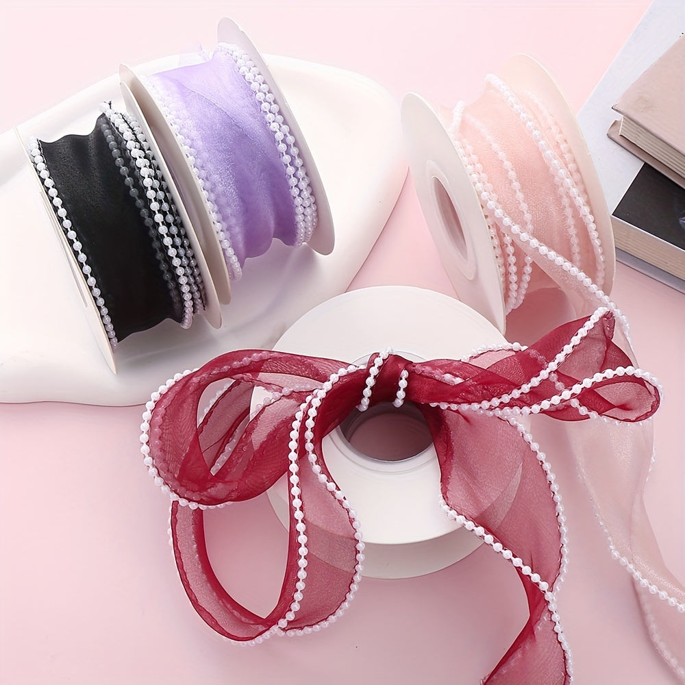 4 cm Fishtail Fabric Ribbon, 4.5 m