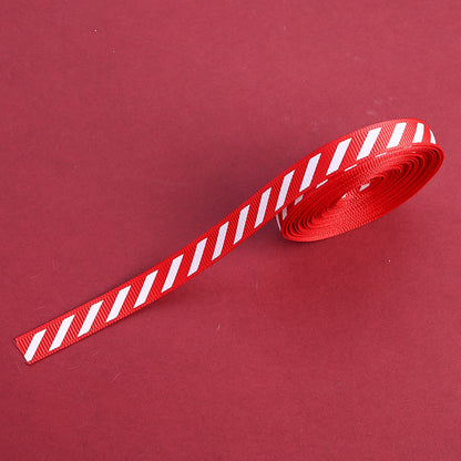 Christmas Striped Ribbon