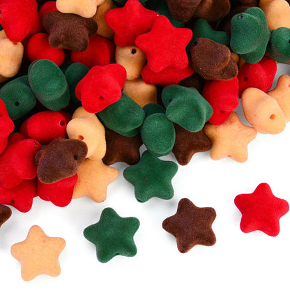 Velvet Star Focal Beads